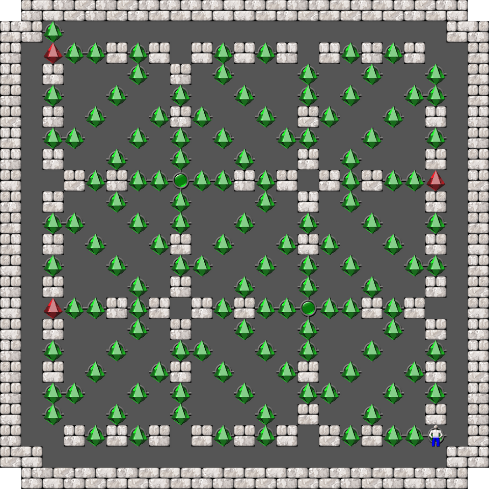 Sokoban Mass Remodel level 1563